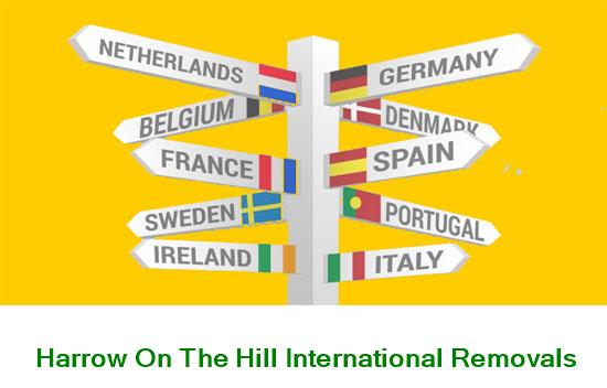 Harrow On The Hill international removal company
